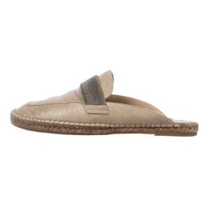 BRUNELLO CUCINELLI Monili Espadrille Mules